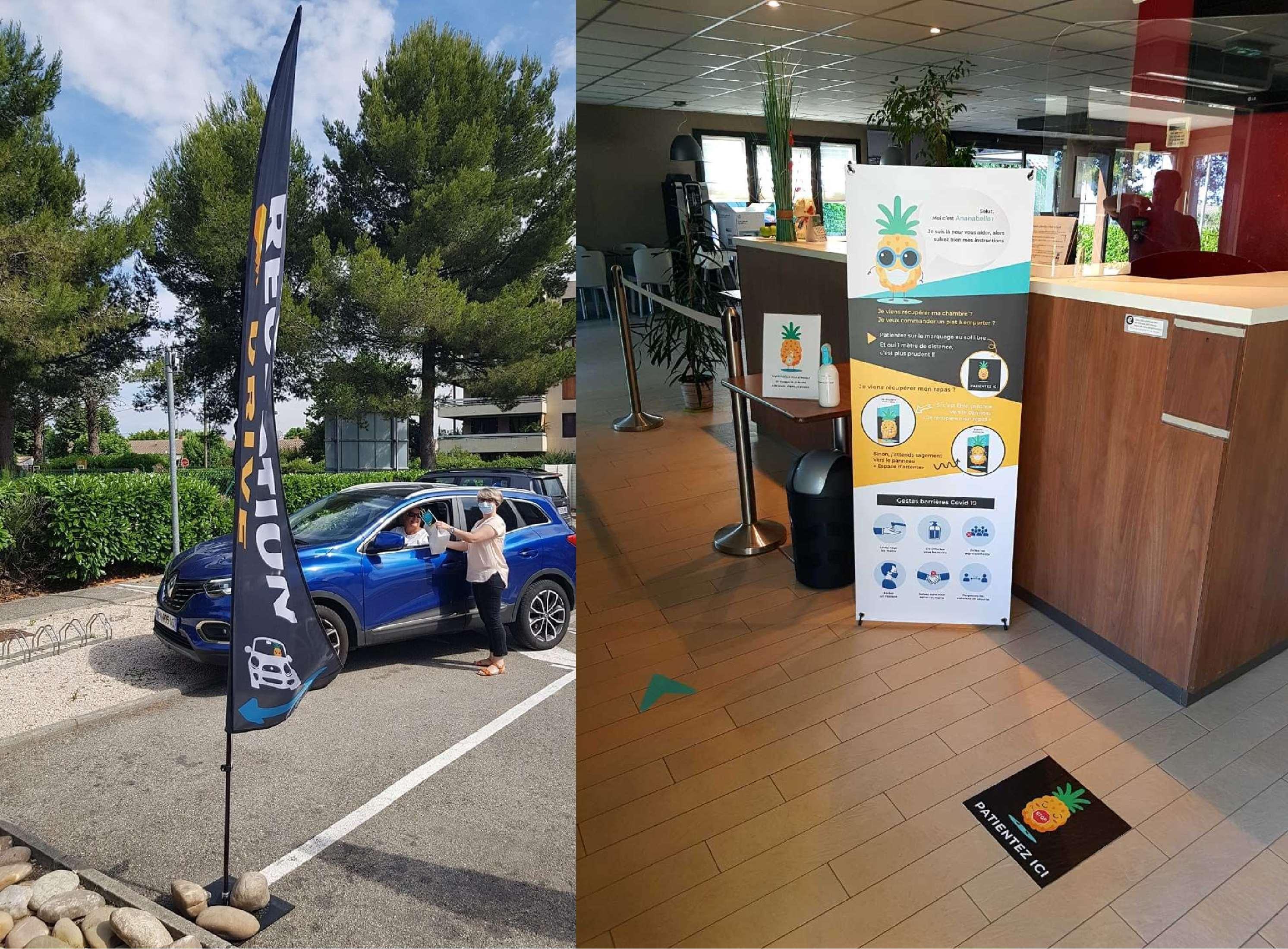 Campanile Orange Centre Sortie 21 Sur A7 A9 Hotell Eksteriør bilde